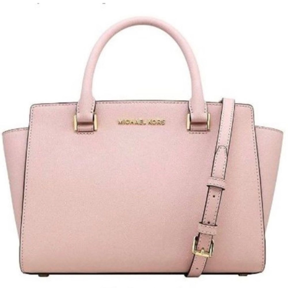 Micheal Kors purse Selma MD TZ Satchel Leather
